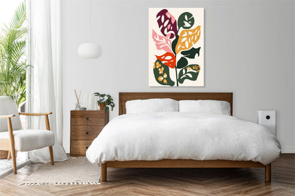 Obraz  Kwiatorośl 2 Minimalistyczny , Wnętrza Styl Skandynawski, Boho
