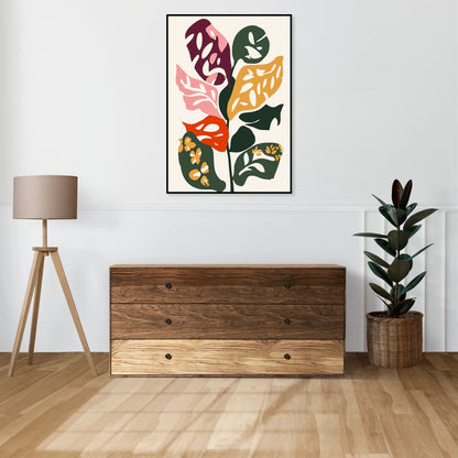 Plakat  Kwiatorośl 2 Minimalistyczny , Wnętrza Styl Skandynawski, Boho