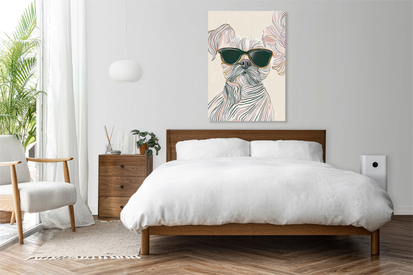 Obraz  Prestiż Minimalistyczny , Wnętrza Styl Skandynawski, Boho