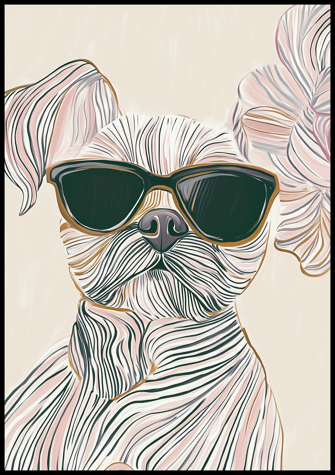 Plakat  Prestiż Minimalistyczny , Wnętrza Styl Skandynawski, Boho