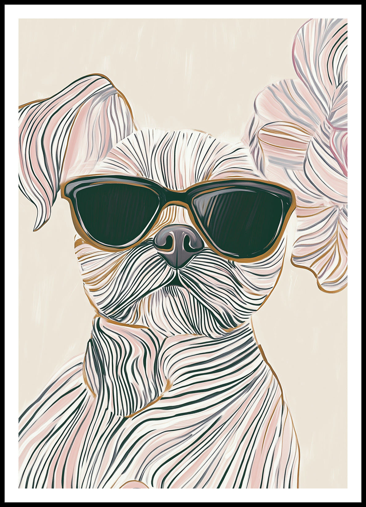 Plakat  Prestiż Minimalistyczny , Wnętrza Styl Skandynawski, Boho