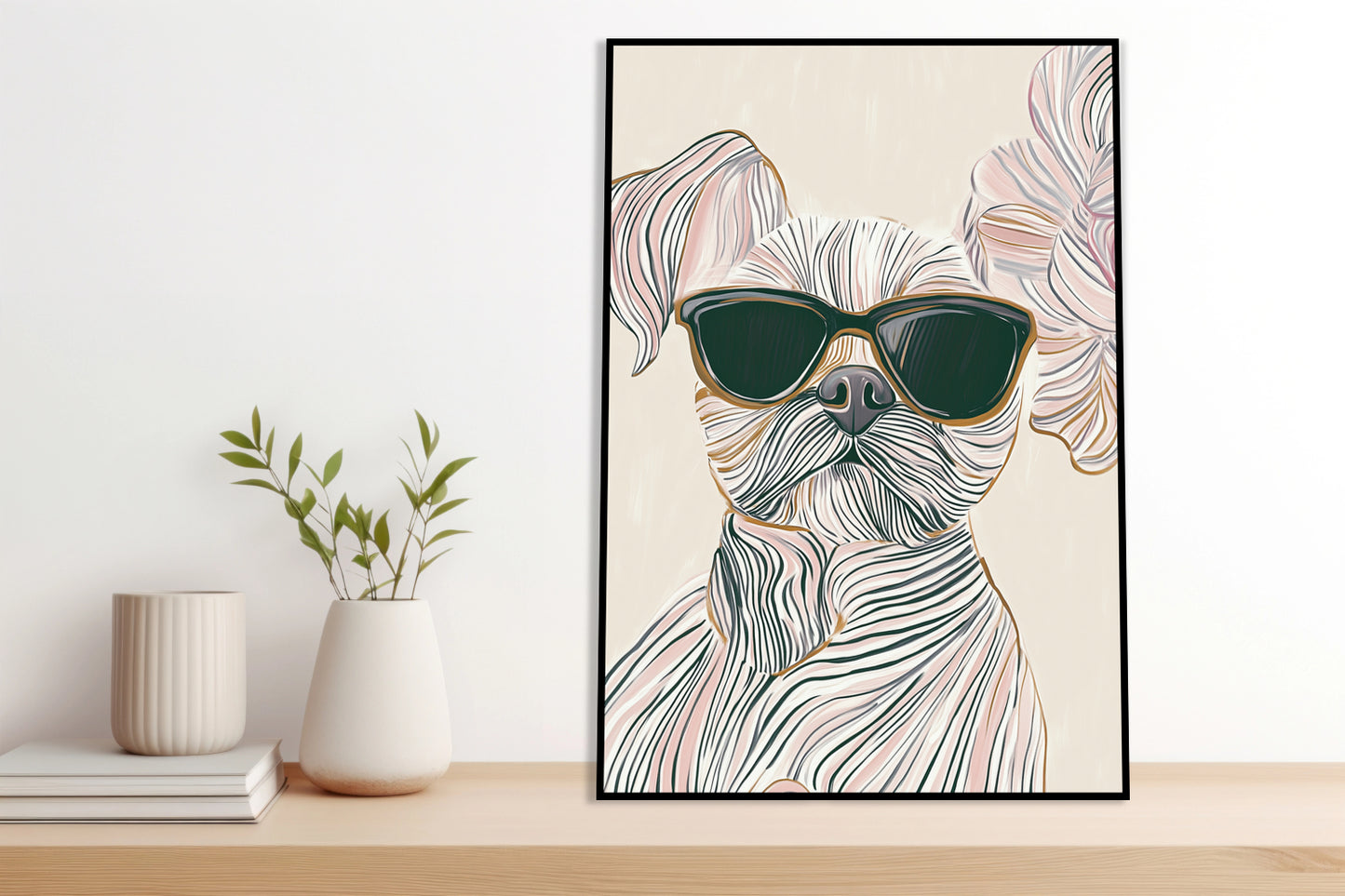 Plakat  Prestiż Minimalistyczny , Wnętrza Styl Skandynawski, Boho