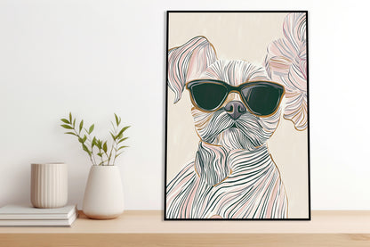 Plakat  Prestiż Minimalistyczny , Wnętrza Styl Skandynawski, Boho