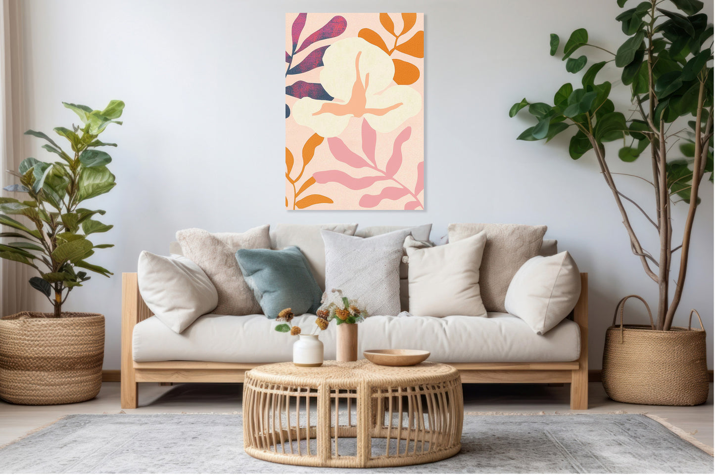 Obraz  Fasada Minimalistyczny , Wnętrza Styl Skandynawski, Boho