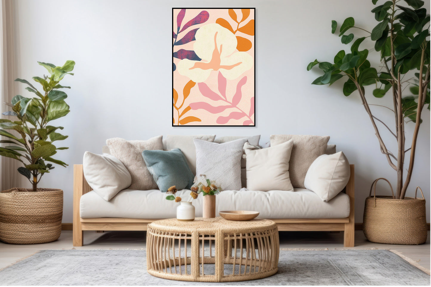 Plakat  Fasada Minimalistyczny , Wnętrza Styl Skandynawski, Boho