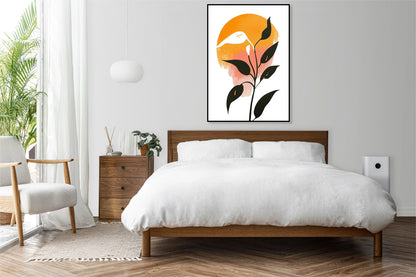 Plakat  Półksiężyc Minimalistyczny , Wnętrza Styl Skandynawski, Boho