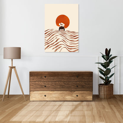 Obraz  Chill Minimalistyczny , Wnętrza Styl Skandynawski, Boho