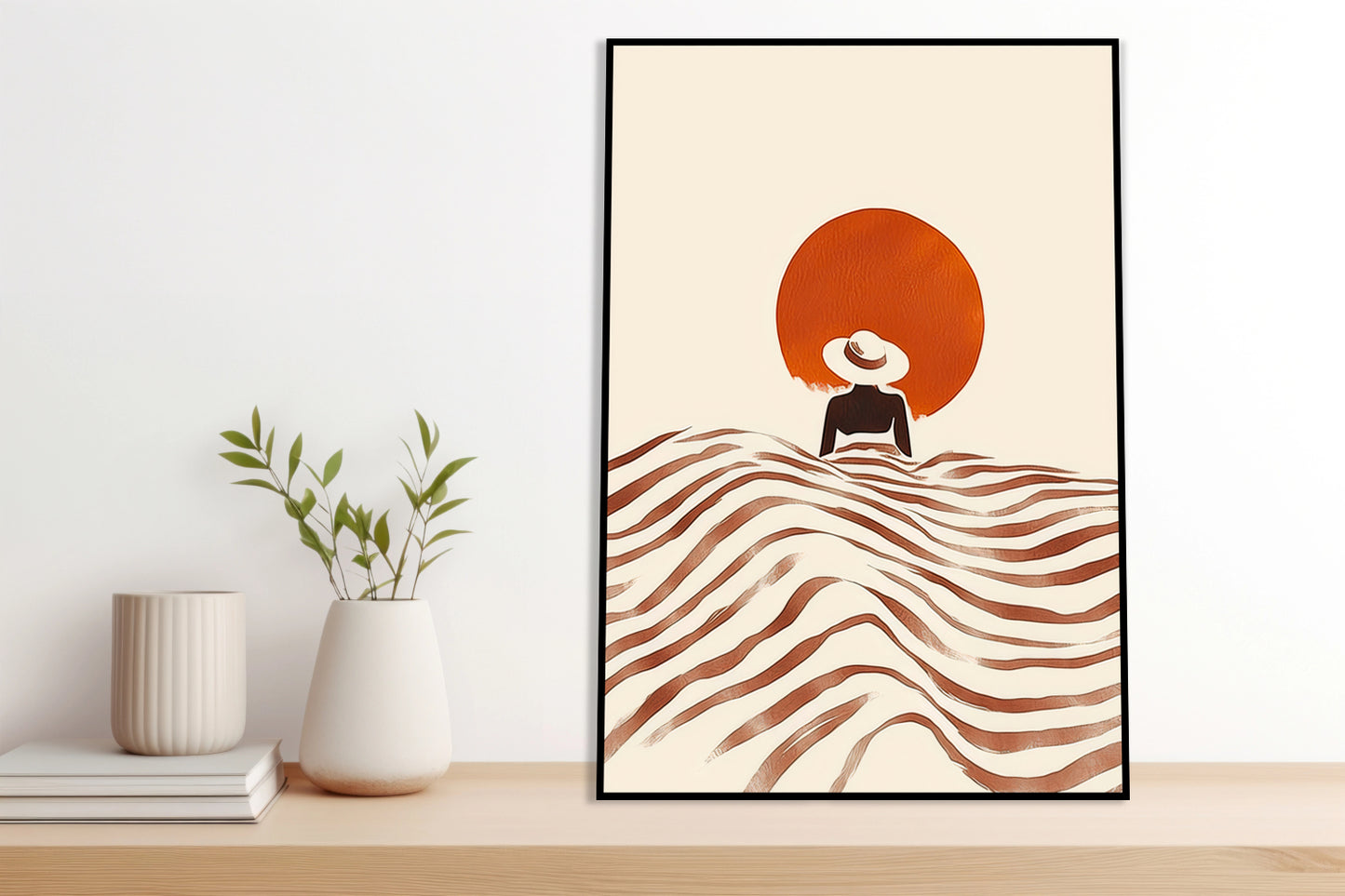Plakat  Chill Minimalistyczny , Wnętrza Styl Skandynawski, Boho