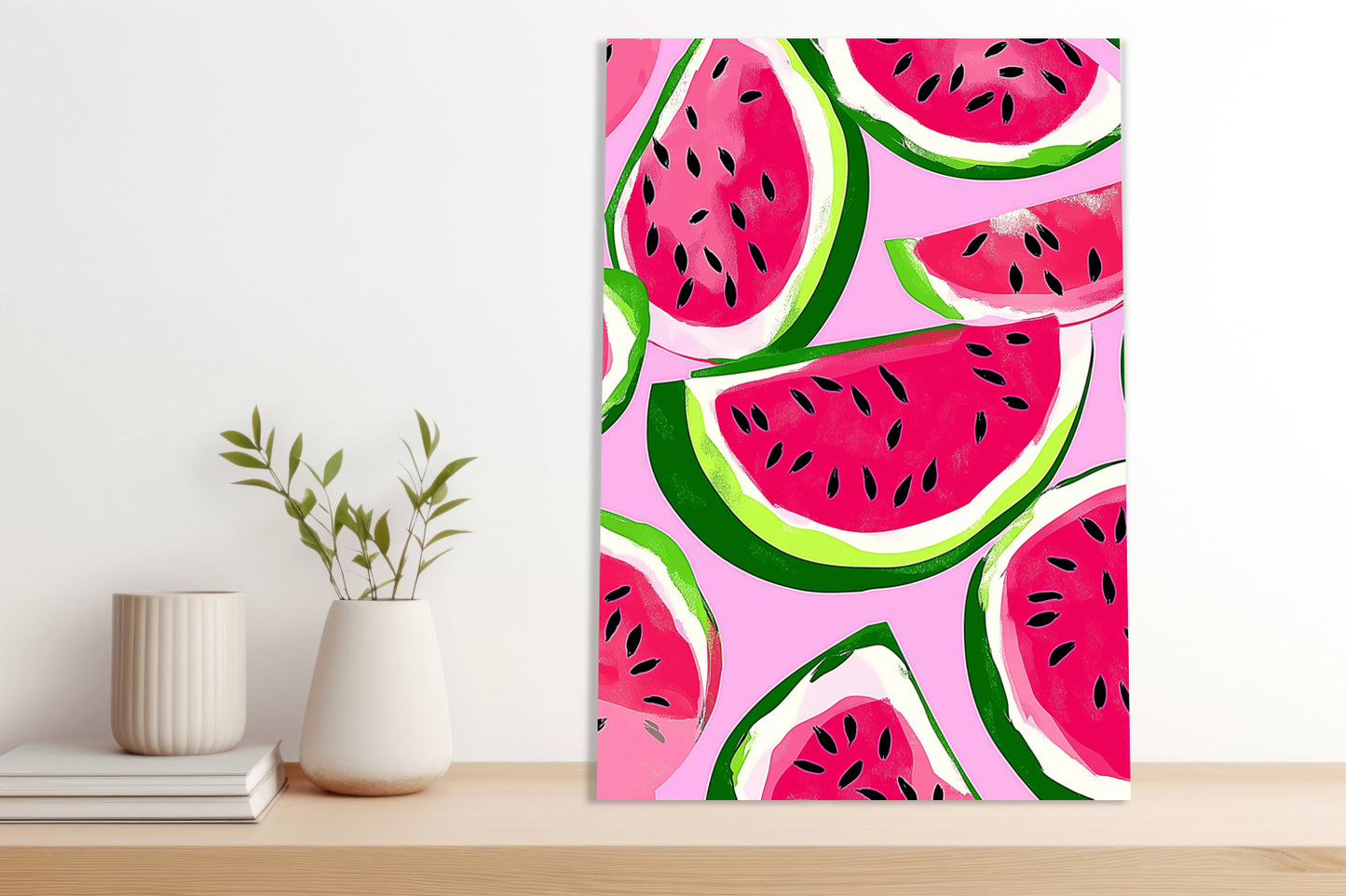 Obraz  Nowoczesny Owoce I ArbuzyI Pop Art Vintage do Salonu