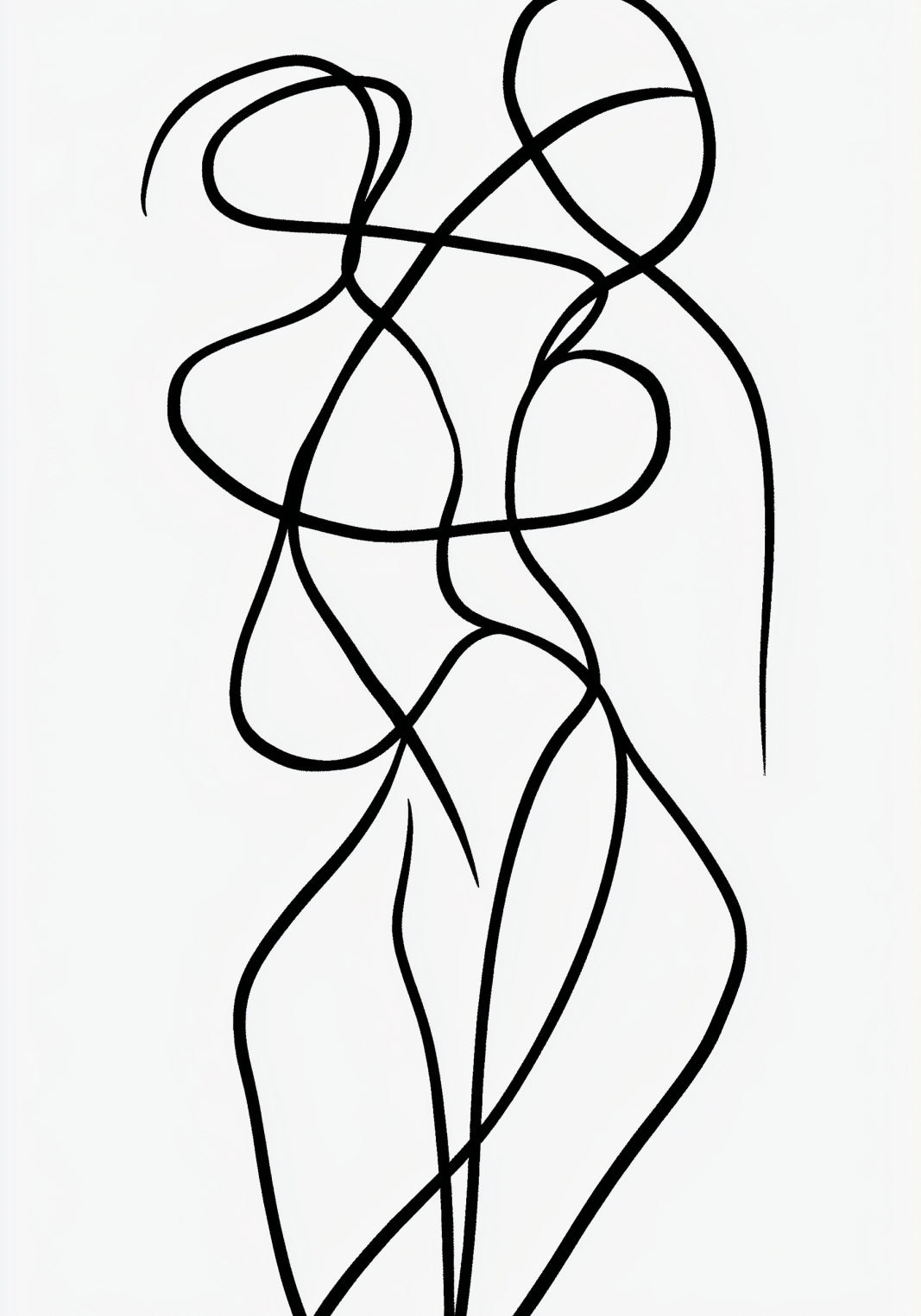 Plakat  Krągłość Minimalistyczny , Wnętrza Styl Skandynawski, Boho