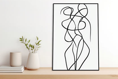 Plakat  Krągłość Minimalistyczny , Wnętrza Styl Skandynawski, Boho