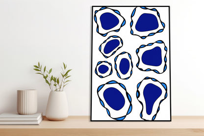Plakat  Kryształ Minimalistyczny , Wnętrza Styl Skandynawski, Boho