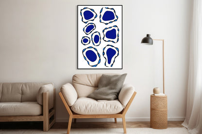 Plakat  Kryształ Minimalistyczny , Wnętrza Styl Skandynawski, Boho