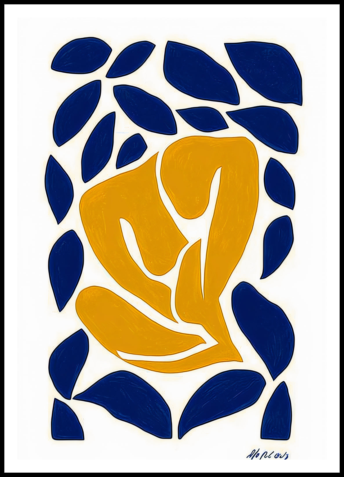 Plakat  Zwinięcie Minimalistyczny , Wnętrza Styl Skandynawski, Boho