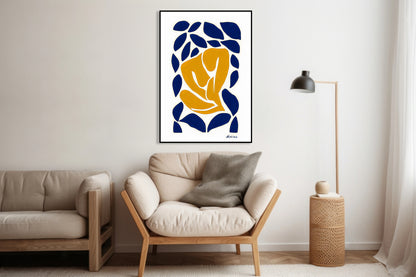 Plakat  Zwinięcie Minimalistyczny , Wnętrza Styl Skandynawski, Boho