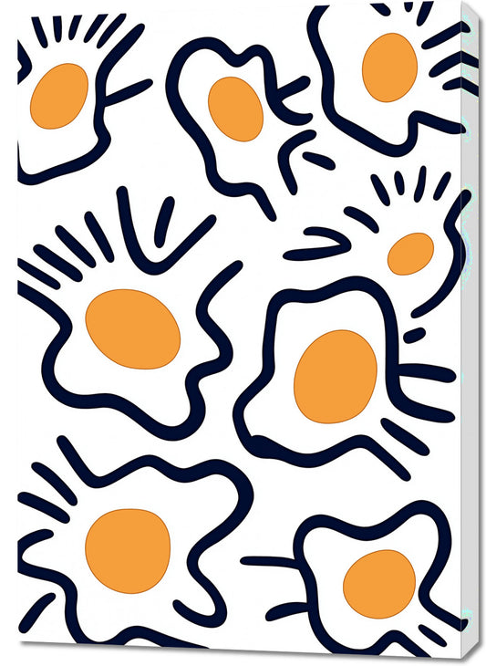 Obraz   Jajka Minimalistyczny , Wnętrza Styl Skandynawski, Boho