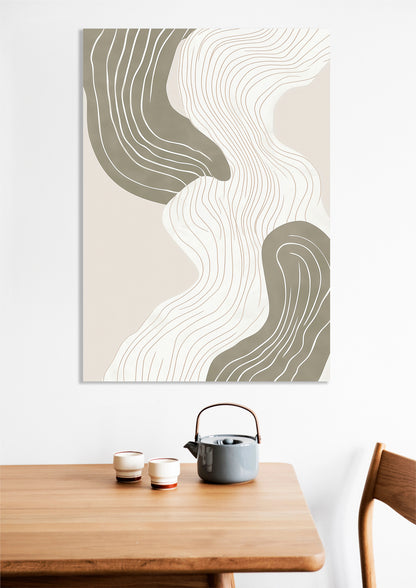 Obraz  Wiral Minimalistyczny , Wnętrza Styl Skandynawski, Boho