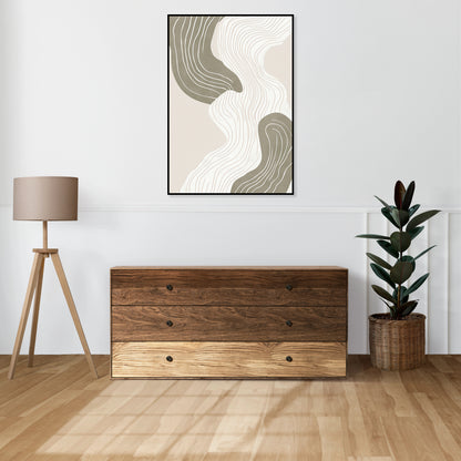 Plakat  Wiral Minimalistyczny , Wnętrza Styl Skandynawski, Boho