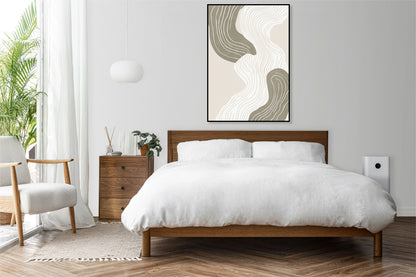 Plakat  Wiral Minimalistyczny , Wnętrza Styl Skandynawski, Boho