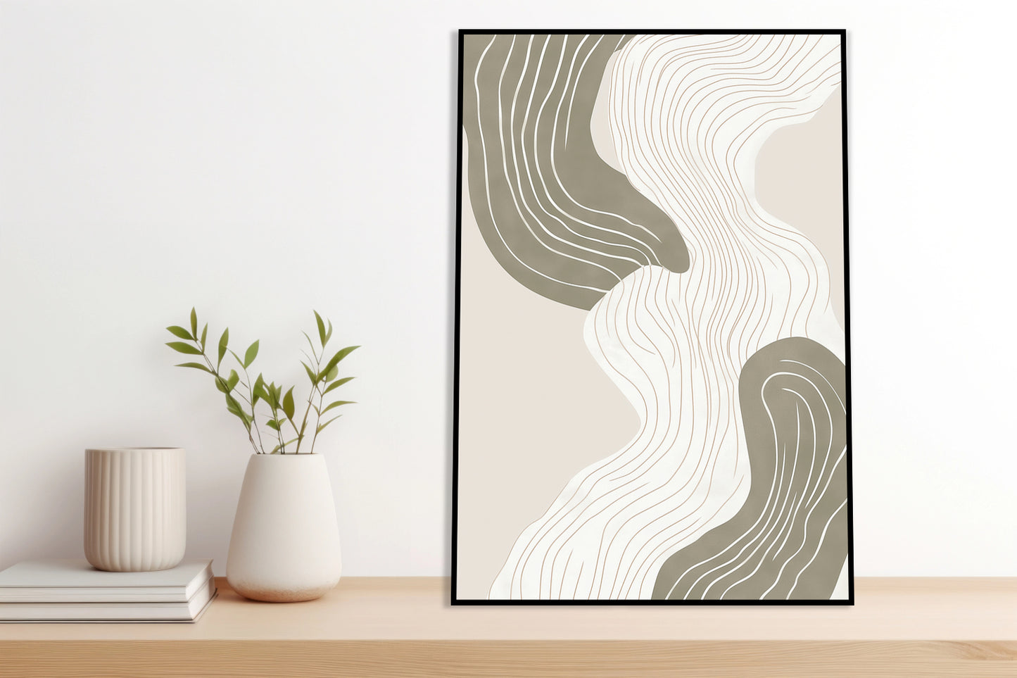 Plakat  Wiral Minimalistyczny , Wnętrza Styl Skandynawski, Boho