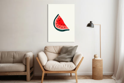 Obraz  Nowoczesny Owoce I Arbuz I Pop Art Vintage do Salonu