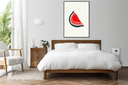 Plakat  Nowoczesny Owoce I Arbuz I Pop Art Vintage do Salonu
