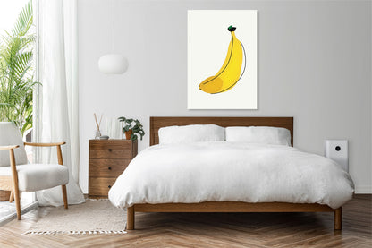 Obraz   Nowoczesny Owoce I Banan I Pop Art Vintage do Salonu