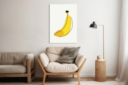 Obraz   Nowoczesny Owoce I Banan I Pop Art Vintage do Salonu