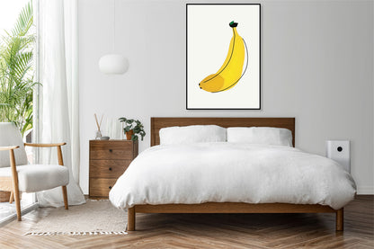 Plakat   Nowoczesny Owoce I Banan I Pop Art Vintage do Salonu
