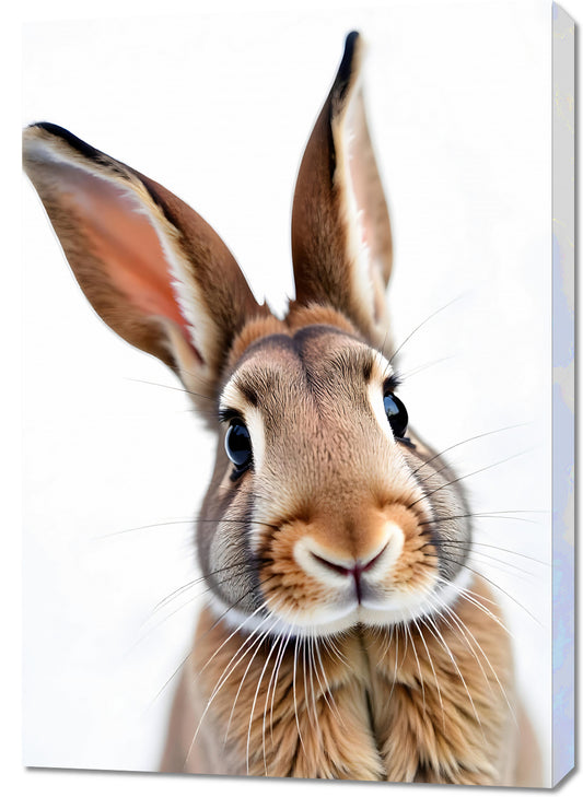 Obraz  Vintage Artystyczny | Królik 1 | Portret Zwierząt  Pop Art