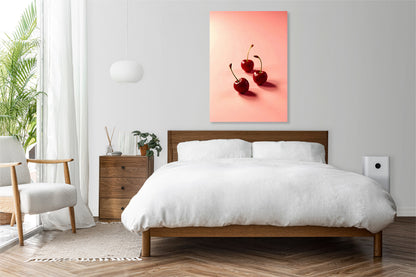 Obraz  Nowoczesny Owoce I Czereśnie I Pop Art Vintage do Salonu