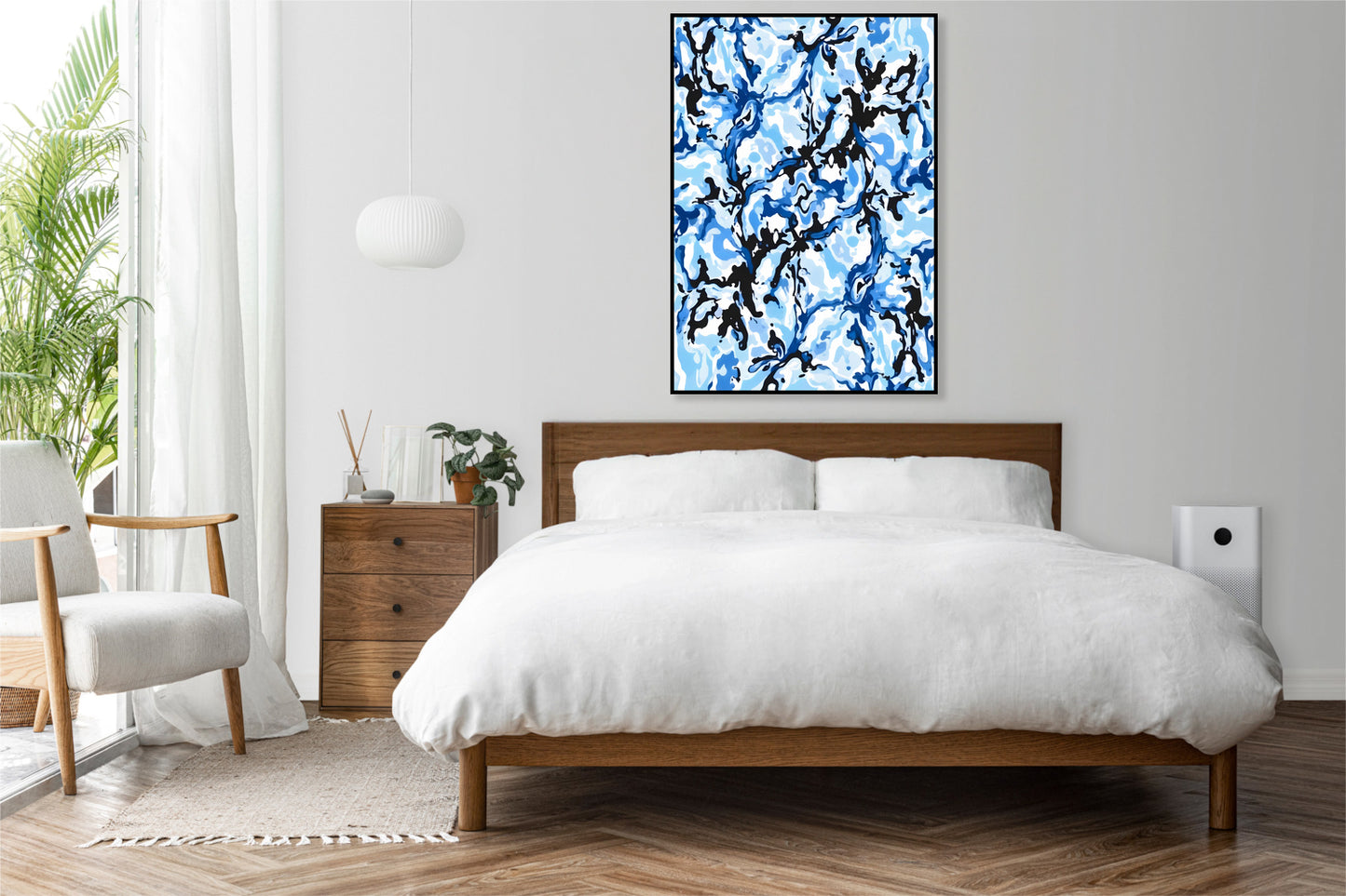 Plakat  Tafla Minimalistyczny , Wnętrza Styl Skandynawski, Boho