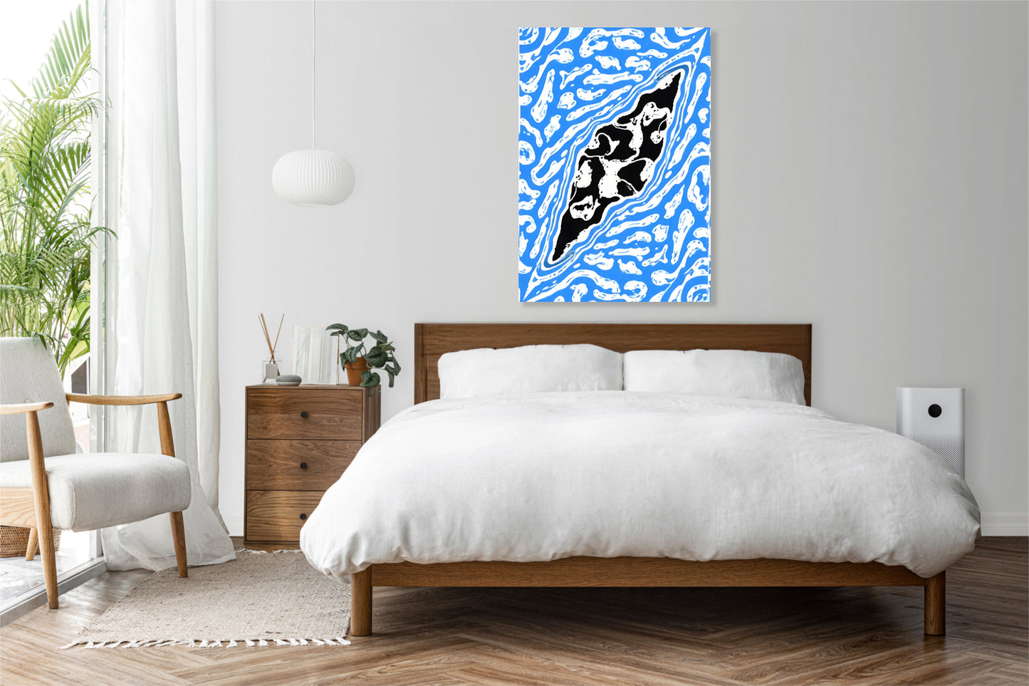 Obraz  Pustka Minimalistyczny , Wnętrza Styl Skandynawski, Boho
