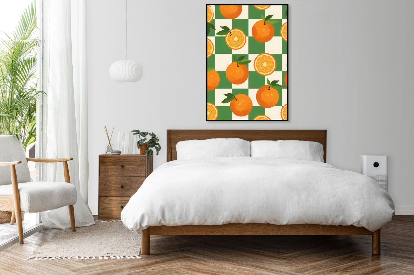 Plakat   Nowoczesny Owoce I Pomarańcze 3 I Pop Art Vintage do Salonu
