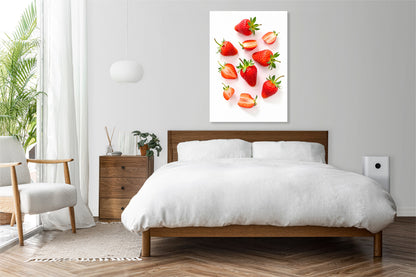Obraz   Nowoczesny Owoce I Truskawki I Pop Art Vintage do Salonu