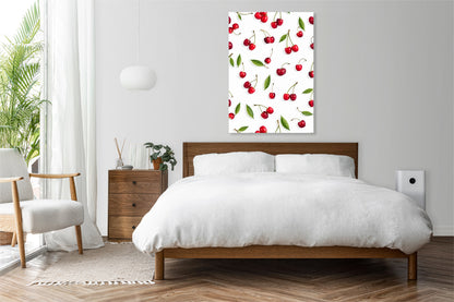 Obraz   Nowoczesny Owoce I Wiśnie I Pop Art Vintage do Salonu