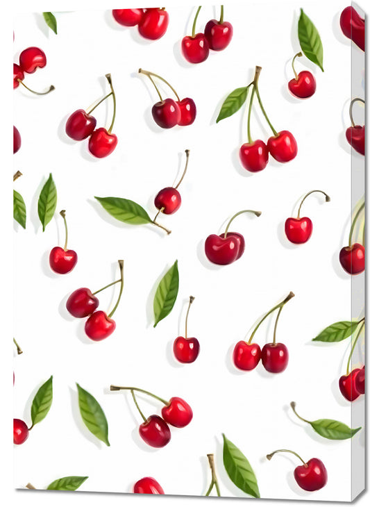 Obraz   Nowoczesny Owoce I Wiśnie I Pop Art Vintage do Salonu