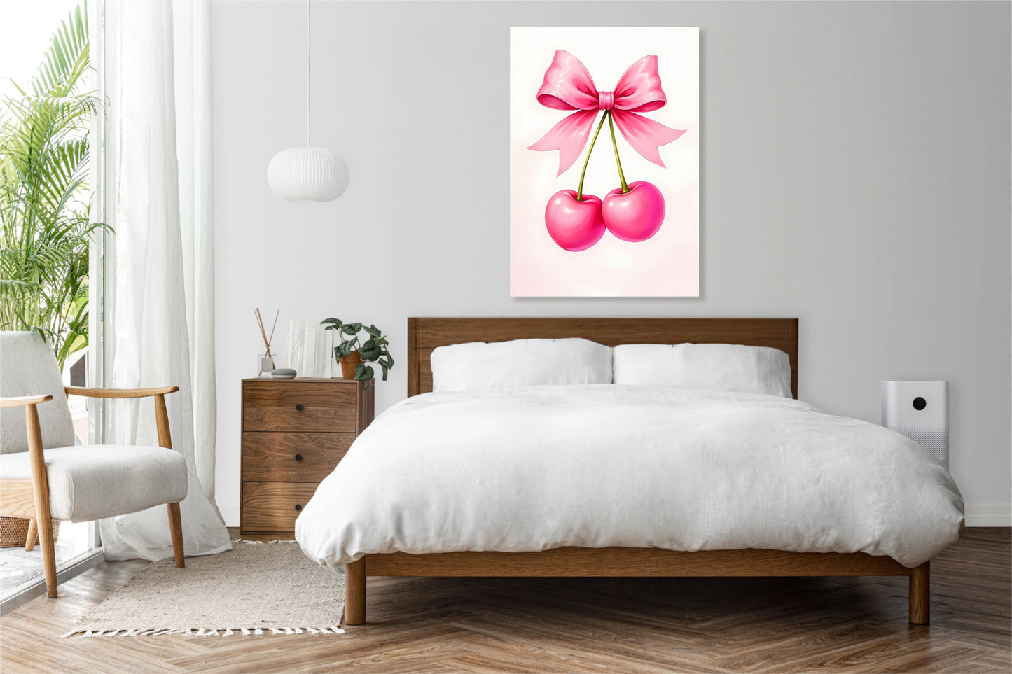 Obraz  Nowoczesny Owoce I Cherry I Pop Art Vintage do Salonu