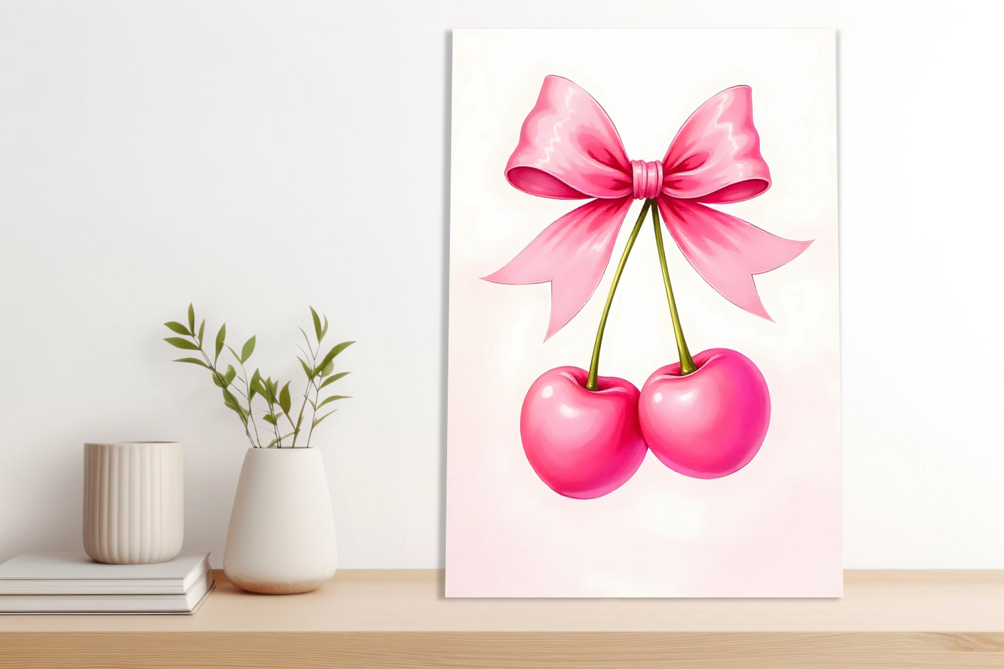 Obraz  Nowoczesny Owoce I Cherry I Pop Art Vintage do Salonu