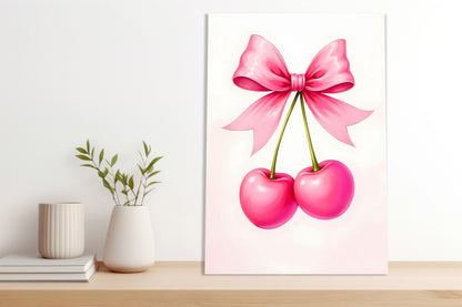 Obraz  Nowoczesny Owoce I Cherry I Pop Art Vintage do Salonu