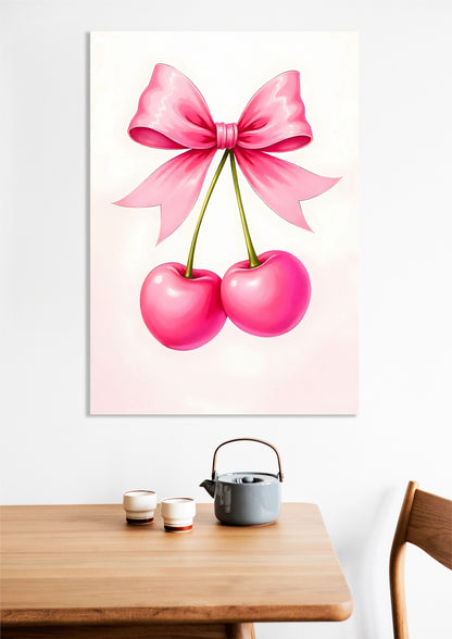 Obraz  Nowoczesny Owoce I Cherry I Pop Art Vintage do Salonu