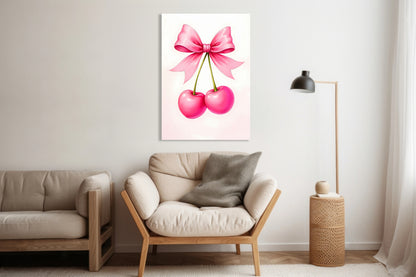 Obraz  Nowoczesny Owoce I Cherry I Pop Art Vintage do Salonu