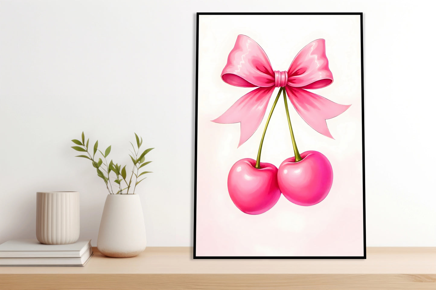 Plakat  Nowoczesny Owoce I Cherry I Pop Art Vintage do Salonu