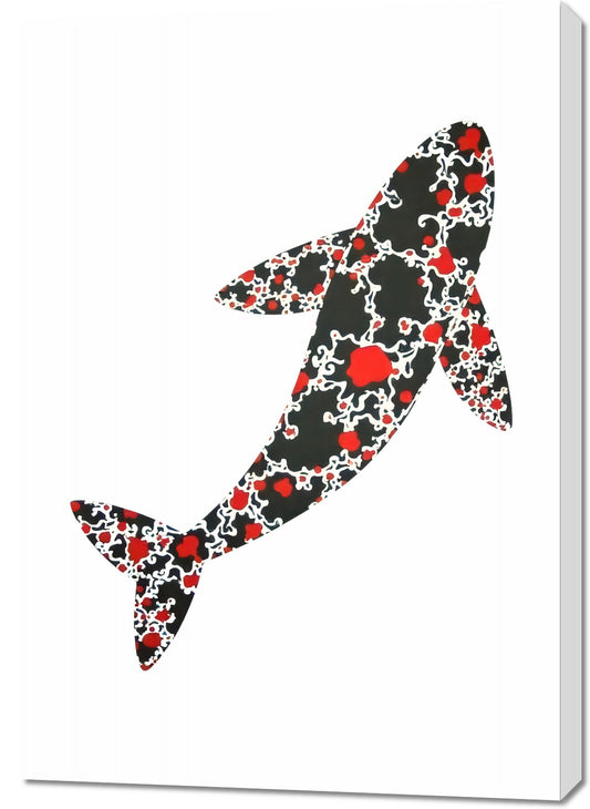 Obraz  Wieloryb Minimalistyczny , Wnętrza Styl Skandynawski, Boho