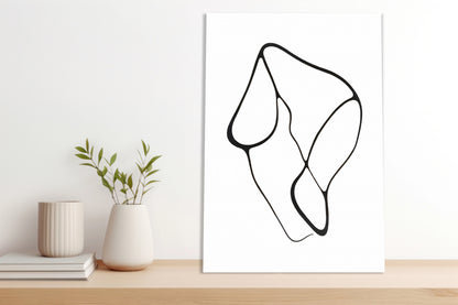 Obraz  Kreśla 1 Minimalistyczny , Wnętrza Styl Skandynawski, Boho