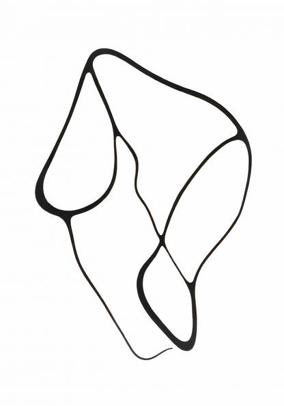 Plakat  Kreśla 1 Minimalistyczny , Wnętrza Styl Skandynawski, Boho