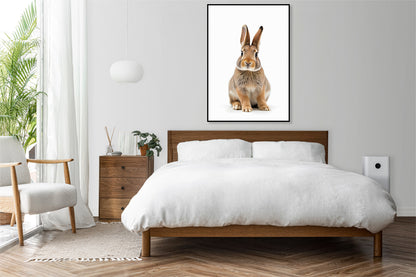 Plakat  Vintage Artystyczny | Królik 2 | Portret Zwierząt Pop Art