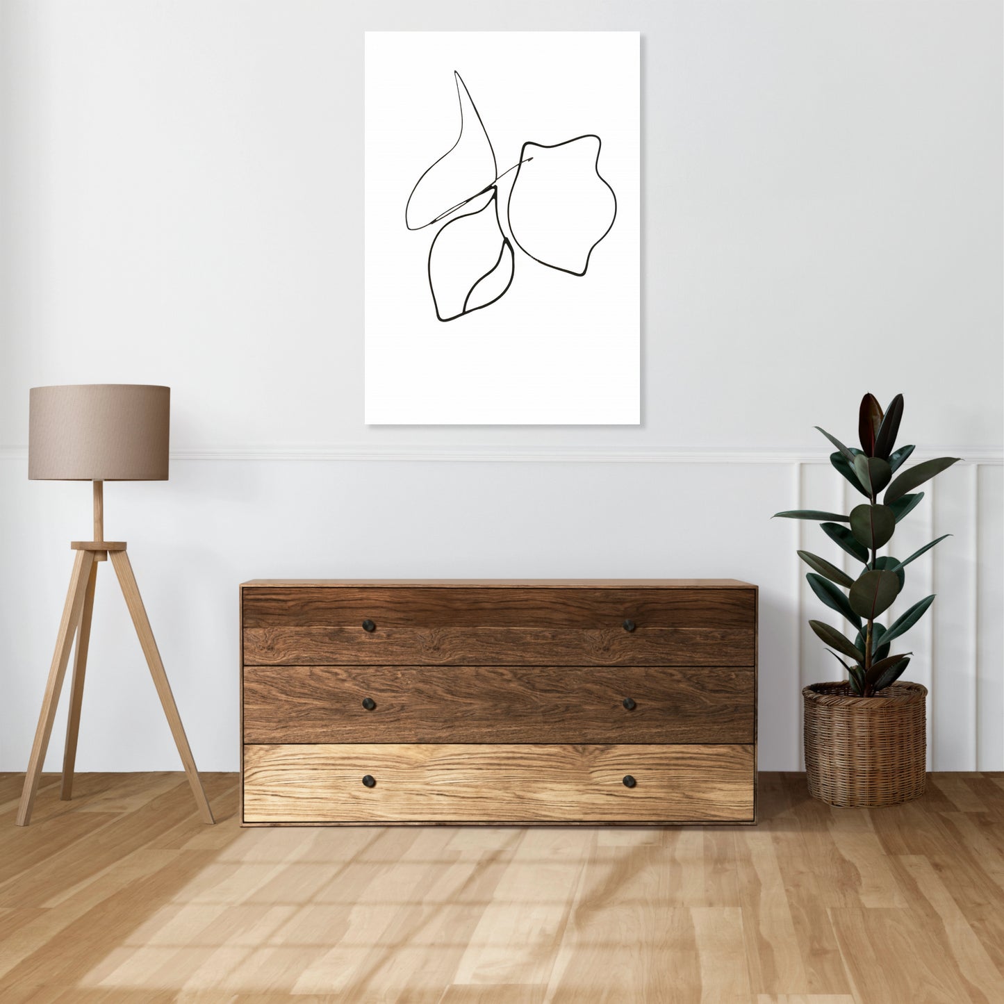 Obraz  Kreśla 2 Minimalistyczny , Wnętrza Styl Skandynawski, Boho
