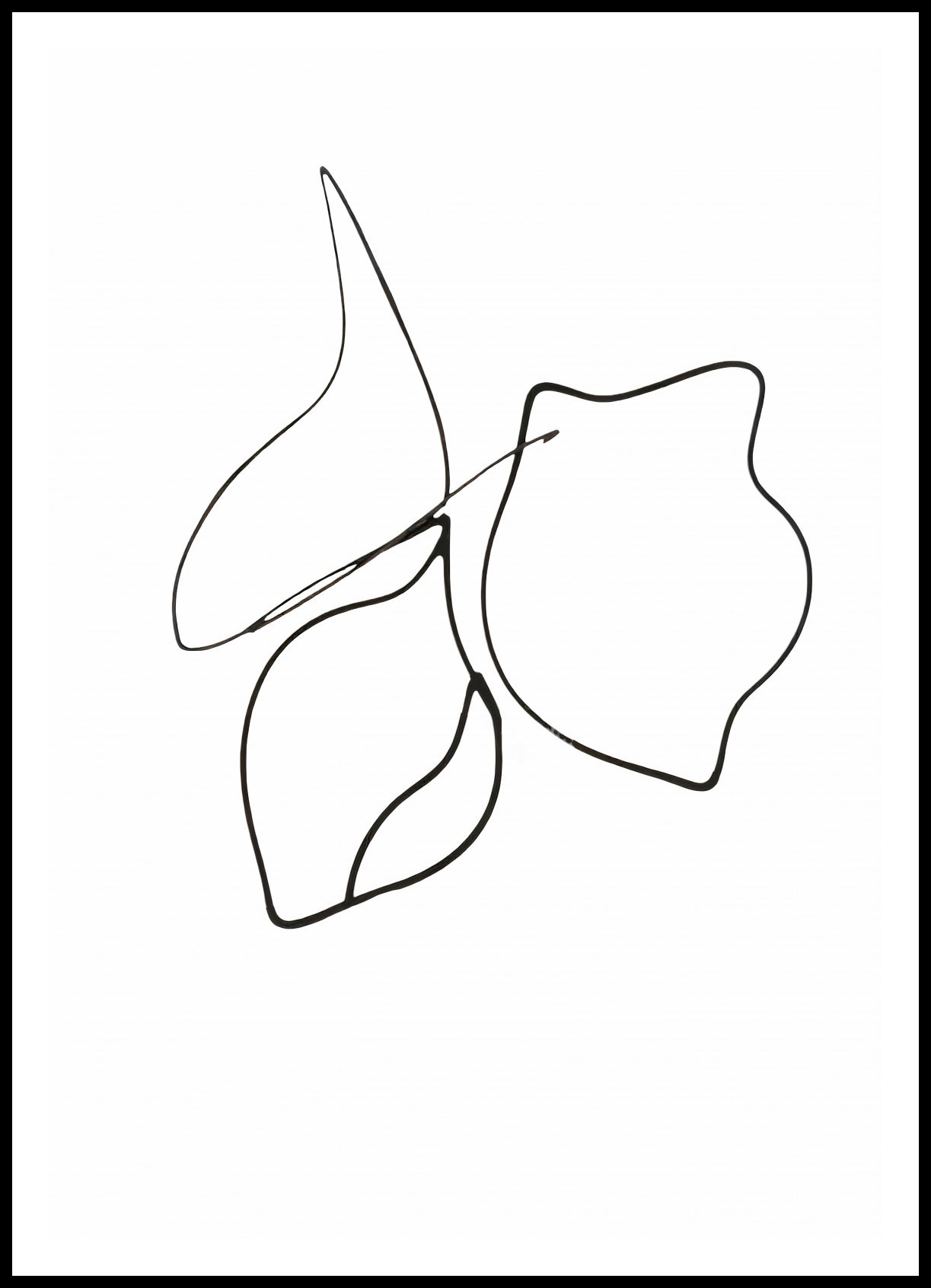 Plakat  Kreśla 2 Minimalistyczny , Wnętrza Styl Skandynawski, Boho