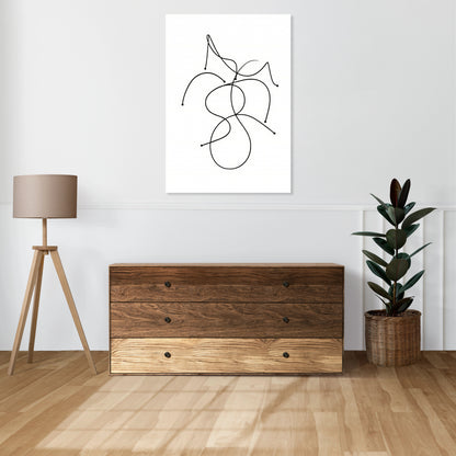 Obraz   Kreśla 3 Minimalistyczny , Wnętrza Styl Skandynawski, Boho